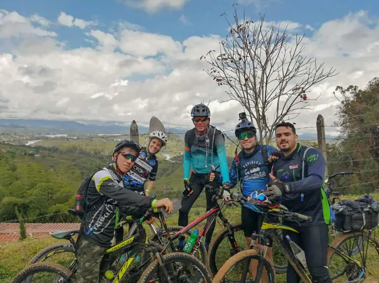 Ciclomontañismo en Guatapé